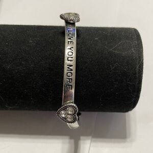 Silver Heart Bracelet with Engraving